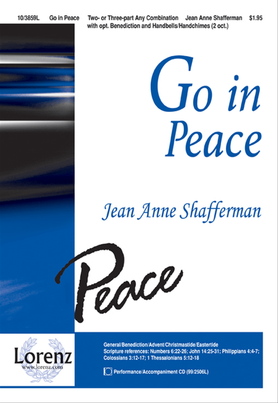 Go in Peace 3-Part scores gallery preview page 1