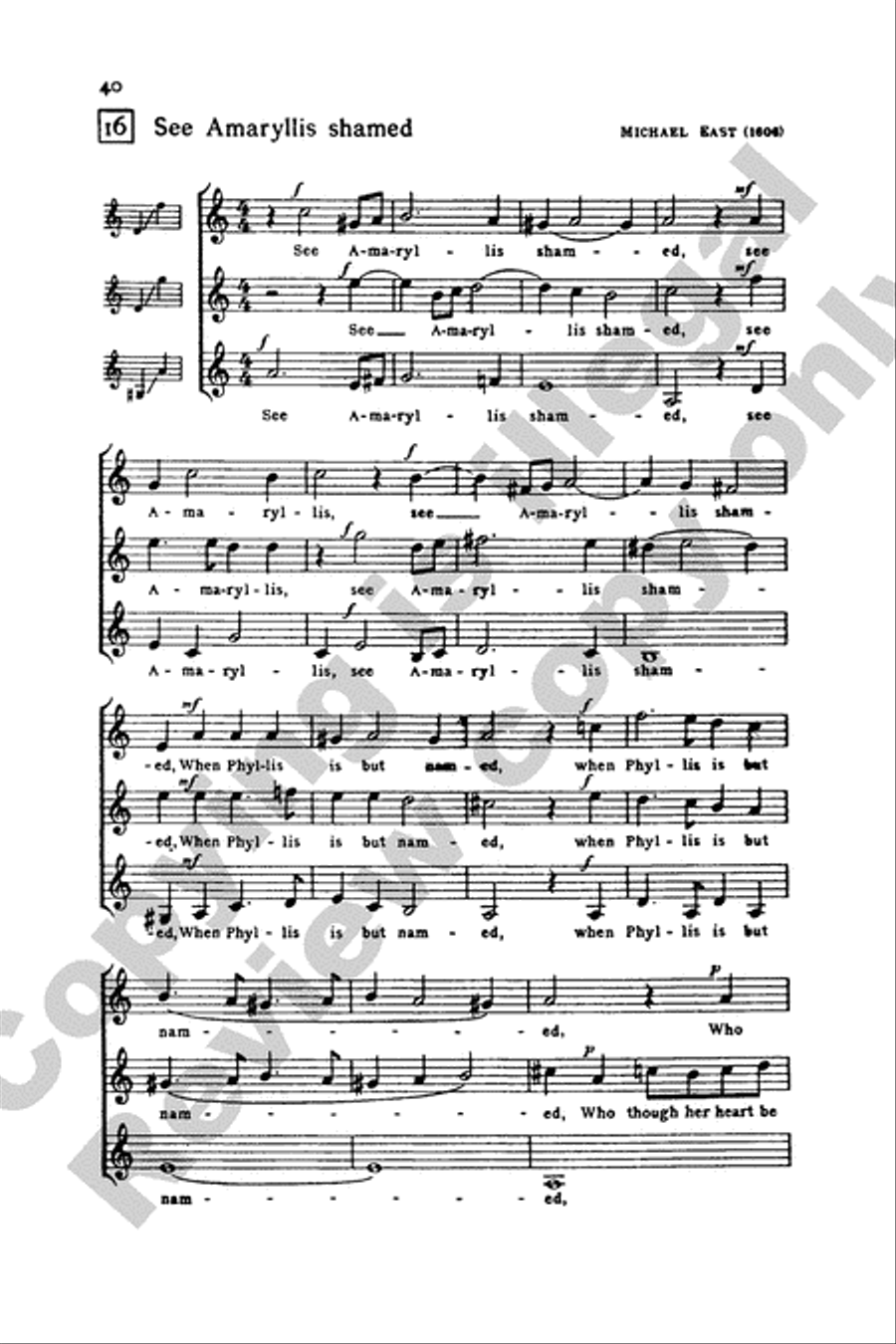 Invitation to Madrigals, Book 3 SSA scores gallery preview page 41