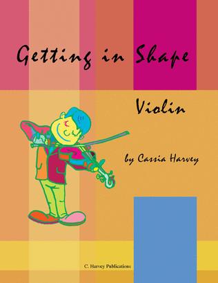 Book cover for Getting in Shape for Violin