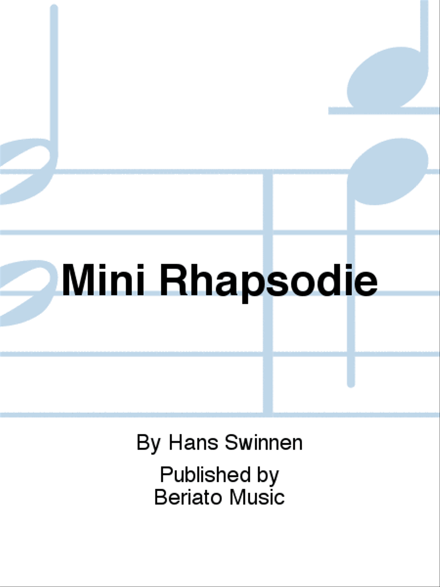 Mini Rhapsodie Piano Accompaniment scores gallery preview page 1