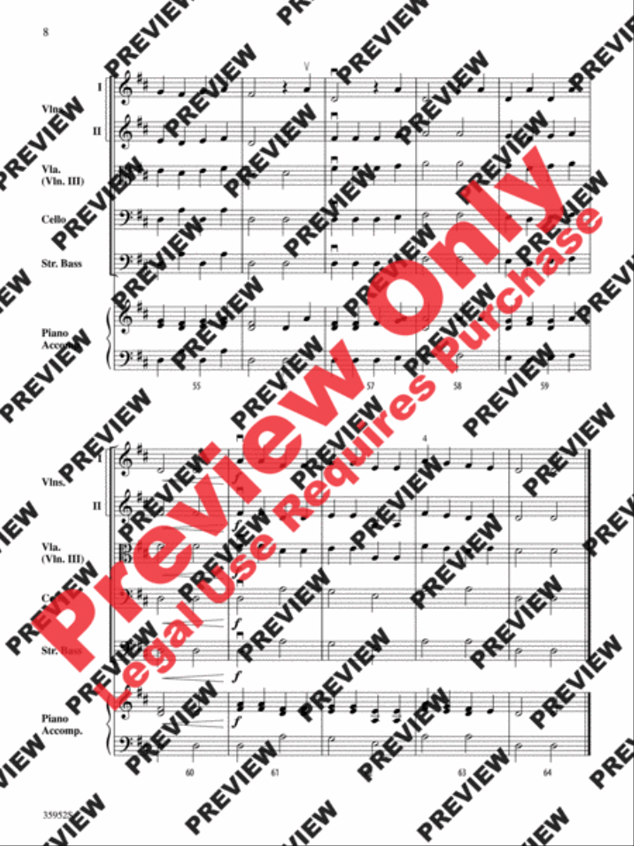 American Rounds String Orchestra scores gallery preview page 9
