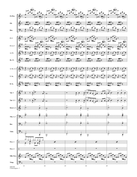 Crimestoppers - Conductor Score (Full Score)