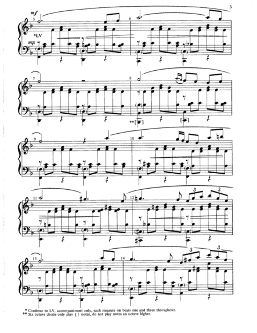 Ave Maria 5-Octaves scores gallery preview page 10
