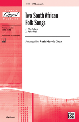 Book cover for Two South African Folk Songs