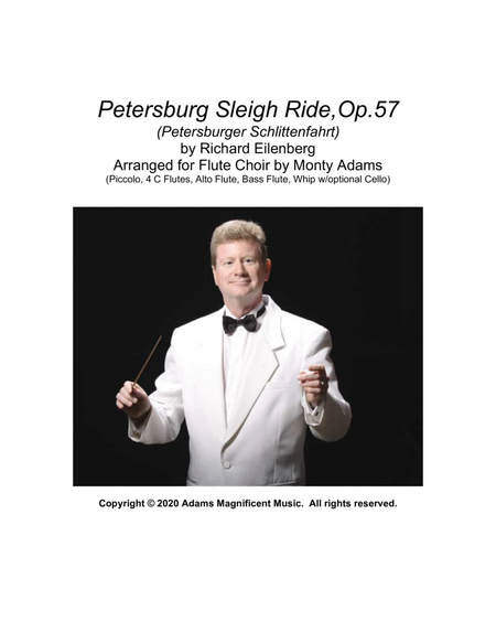 St. Petersburg Sleigh Ride, Op 57 (Petersburger Schlittenfahrt) by Richard Eilenberg arranged for fl image number null