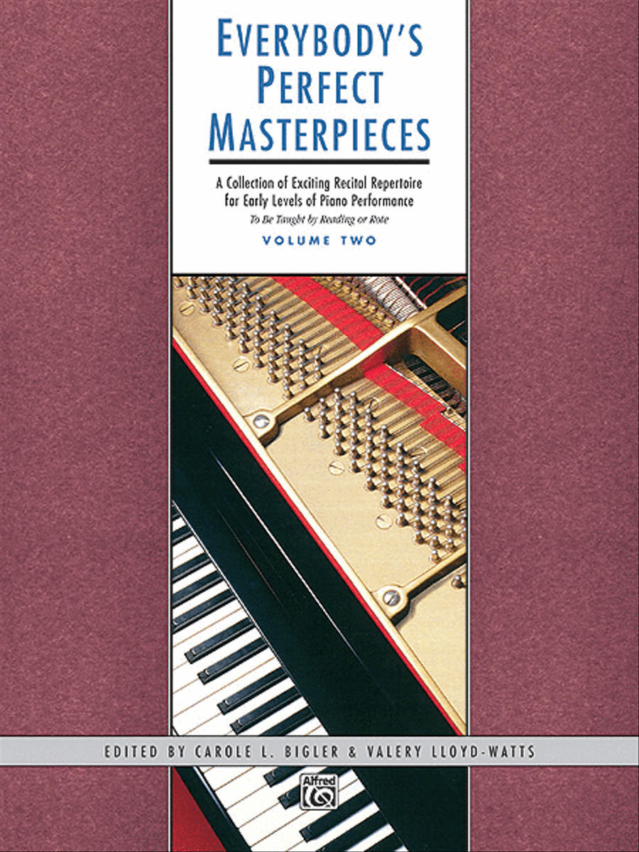Everybody's Perfect Masterpieces, Volume 2 Easy Piano scores gallery preview page 1