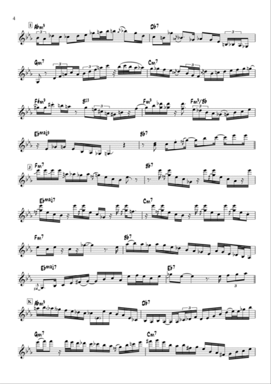 Before You Go Electric Guitar scores gallery preview page 4