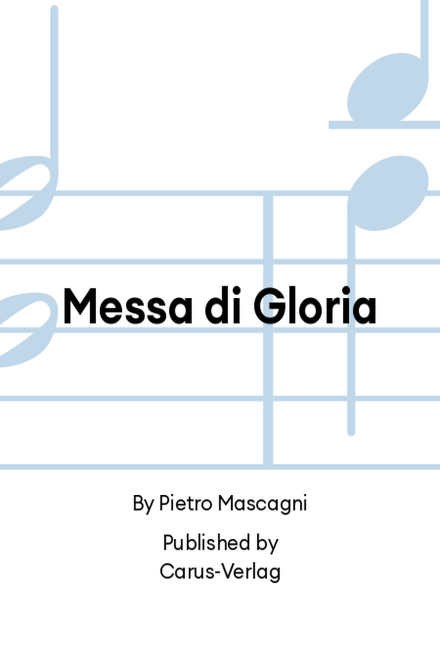 Messa di Gloria STB scores gallery preview page 1