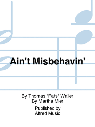 Book cover for Ain't Misbehavin'