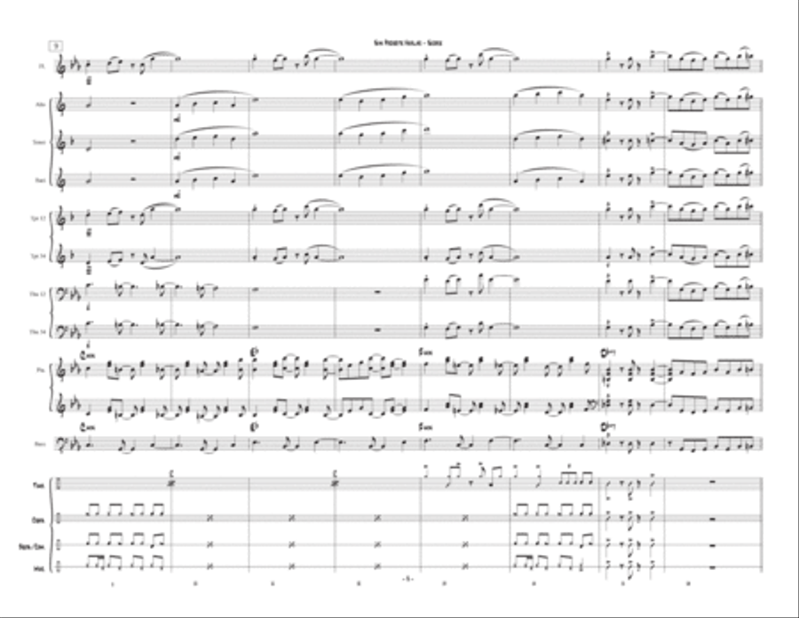 Sin Poderte Hablar Flute scores gallery preview page 3