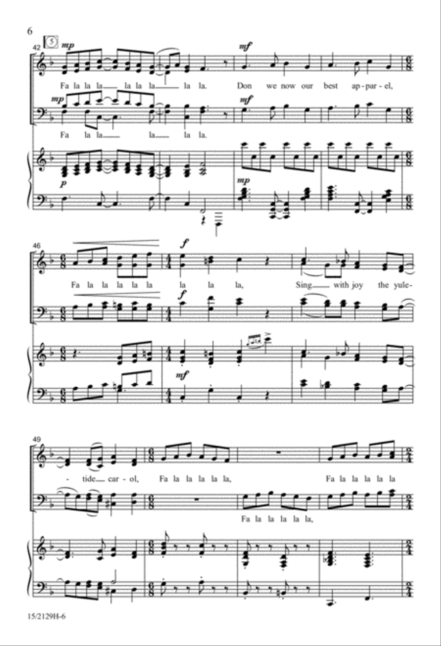 'Tis the Season 'Tis the Season 4-Part scores gallery preview page 6