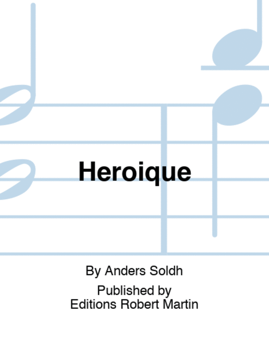 Heroique Concert Band scores gallery preview page 1