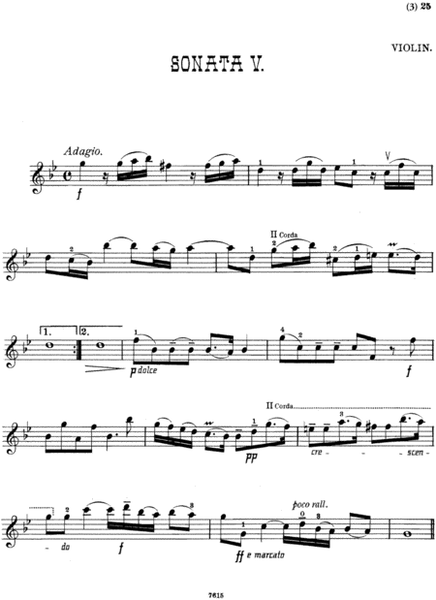Sonata, Op.5, No. 5