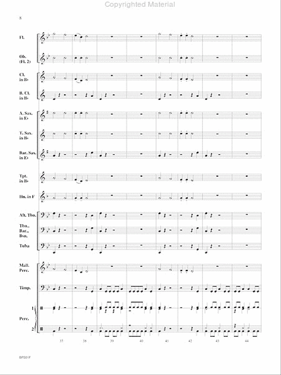 Shockwave Concert Band scores gallery preview page 9