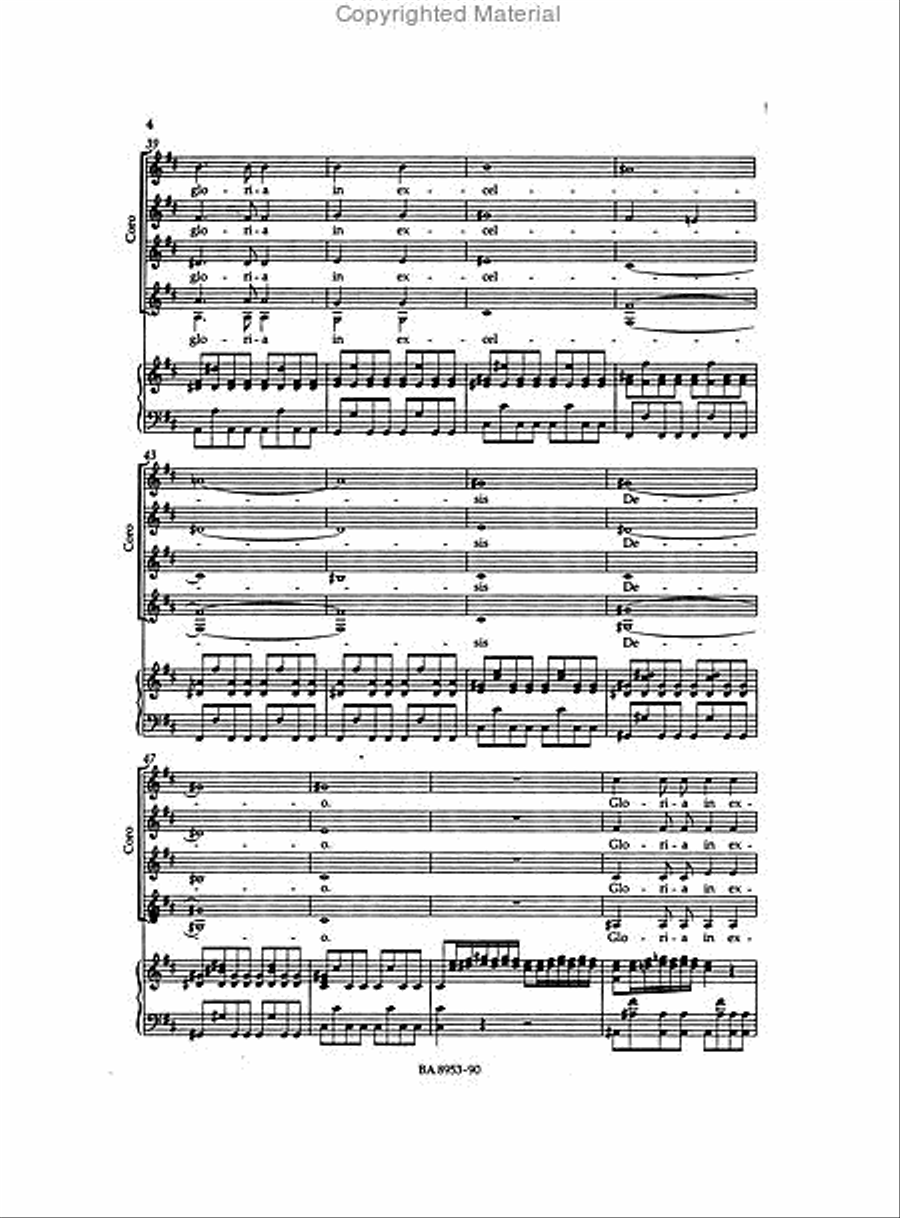 Gloria RV 589 Gloria RV 589 SSAA scores gallery preview page 3