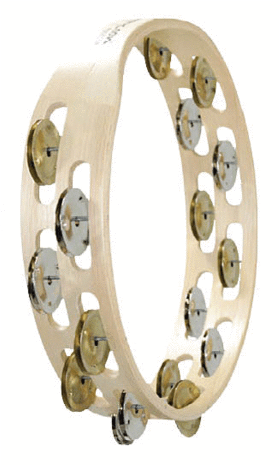Double Row Wooden Tambourine Tambourines scores gallery preview page 1