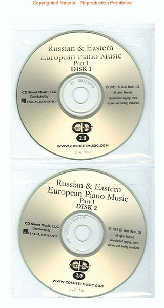 Russian & Eastern European Piano Music, Part I (Version 2.0)