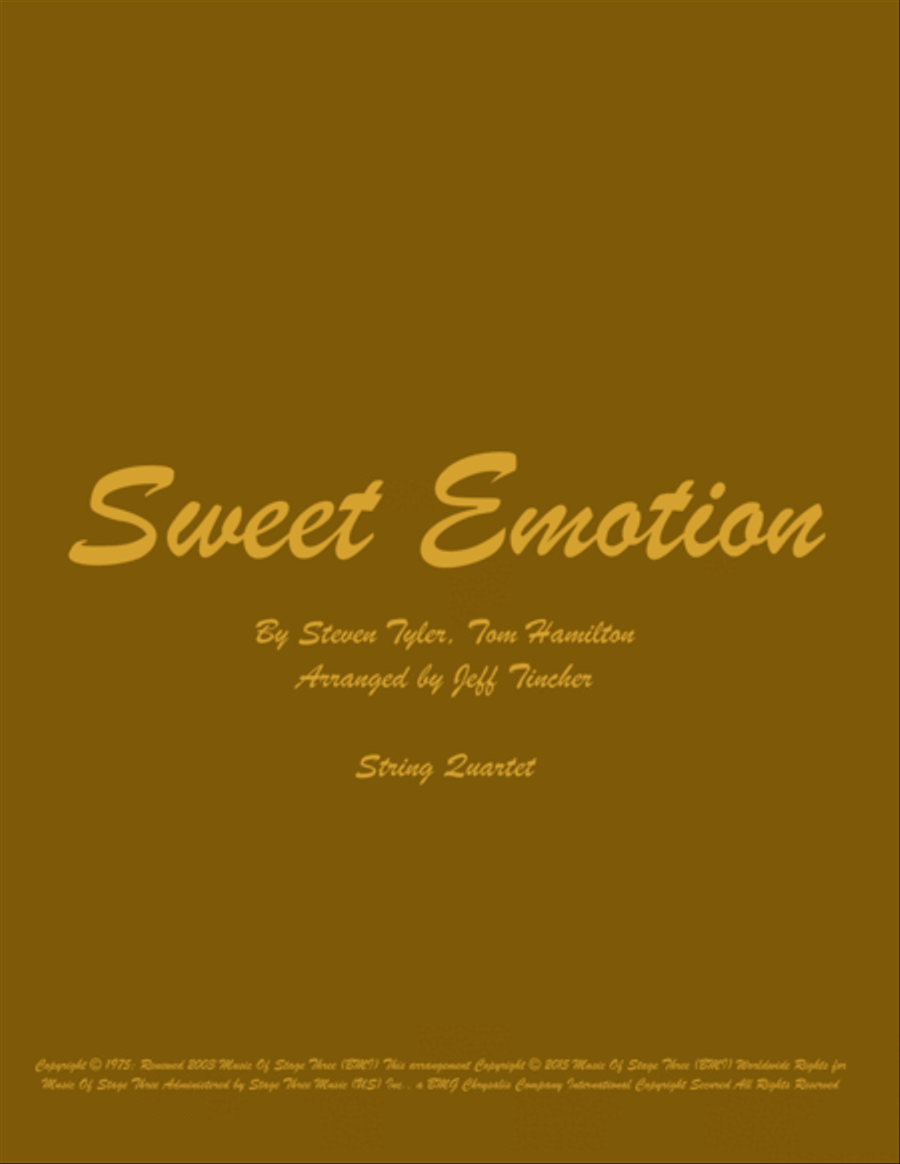 Sweet Emotion