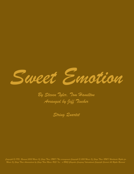 Sweet Emotion image number null