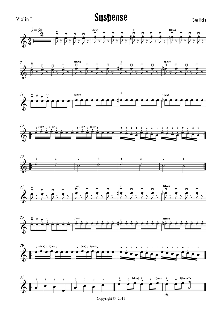Suspense String Orchestra scores gallery preview page 6