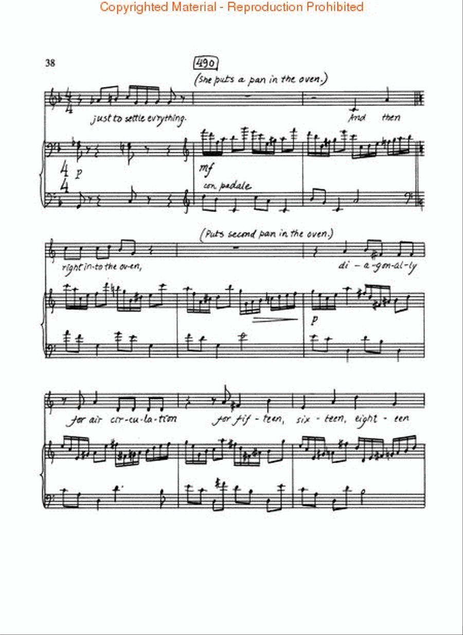 Bon Appétit Bon Appétit Mezzo-Soprano Voice scores gallery preview page 4