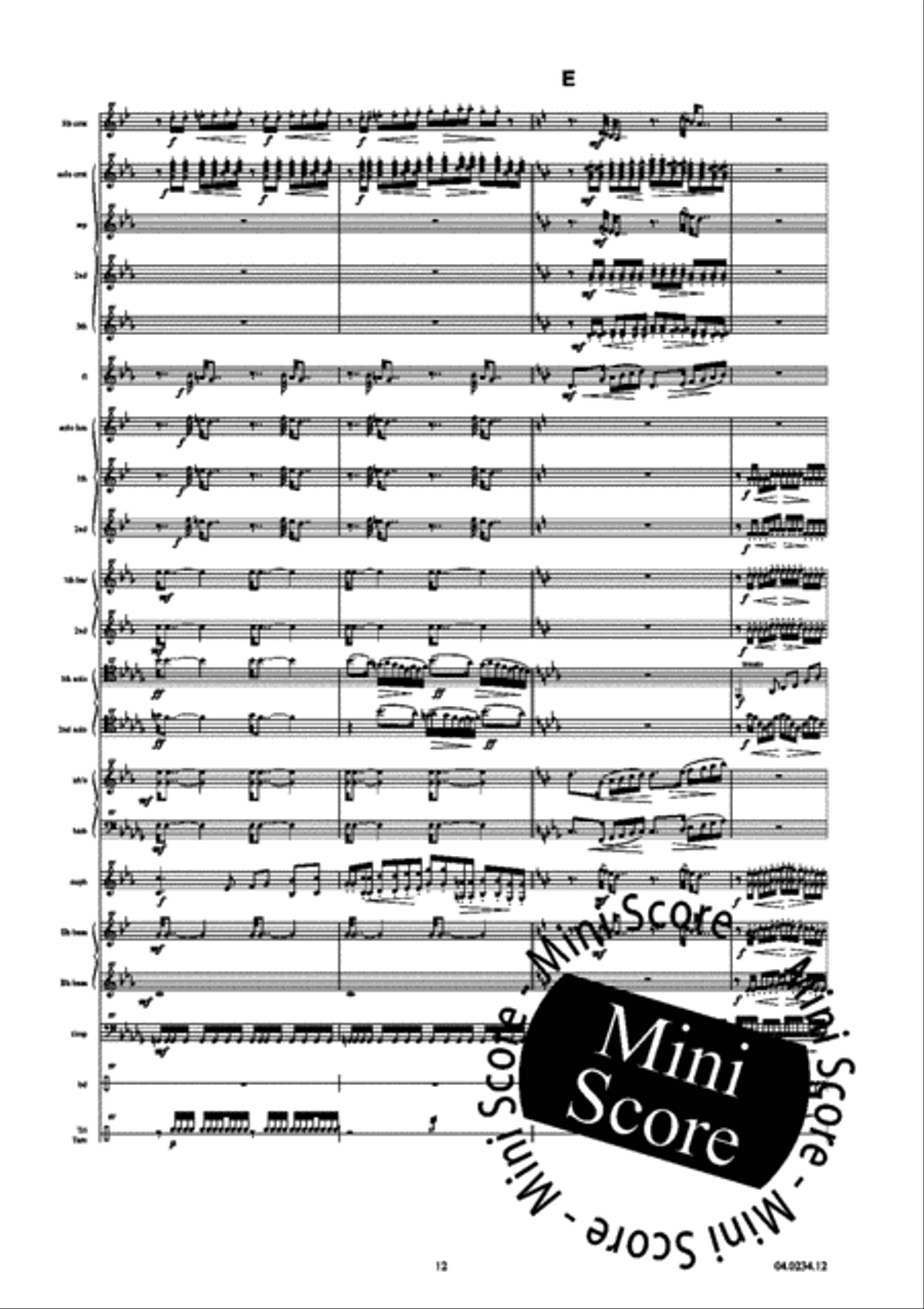 Rainforest Concerto Brass Band scores gallery preview page 18