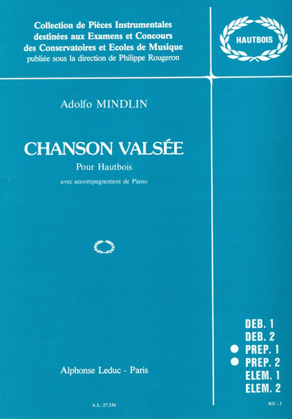 Chanson Valsee - Hautbois Et Piano