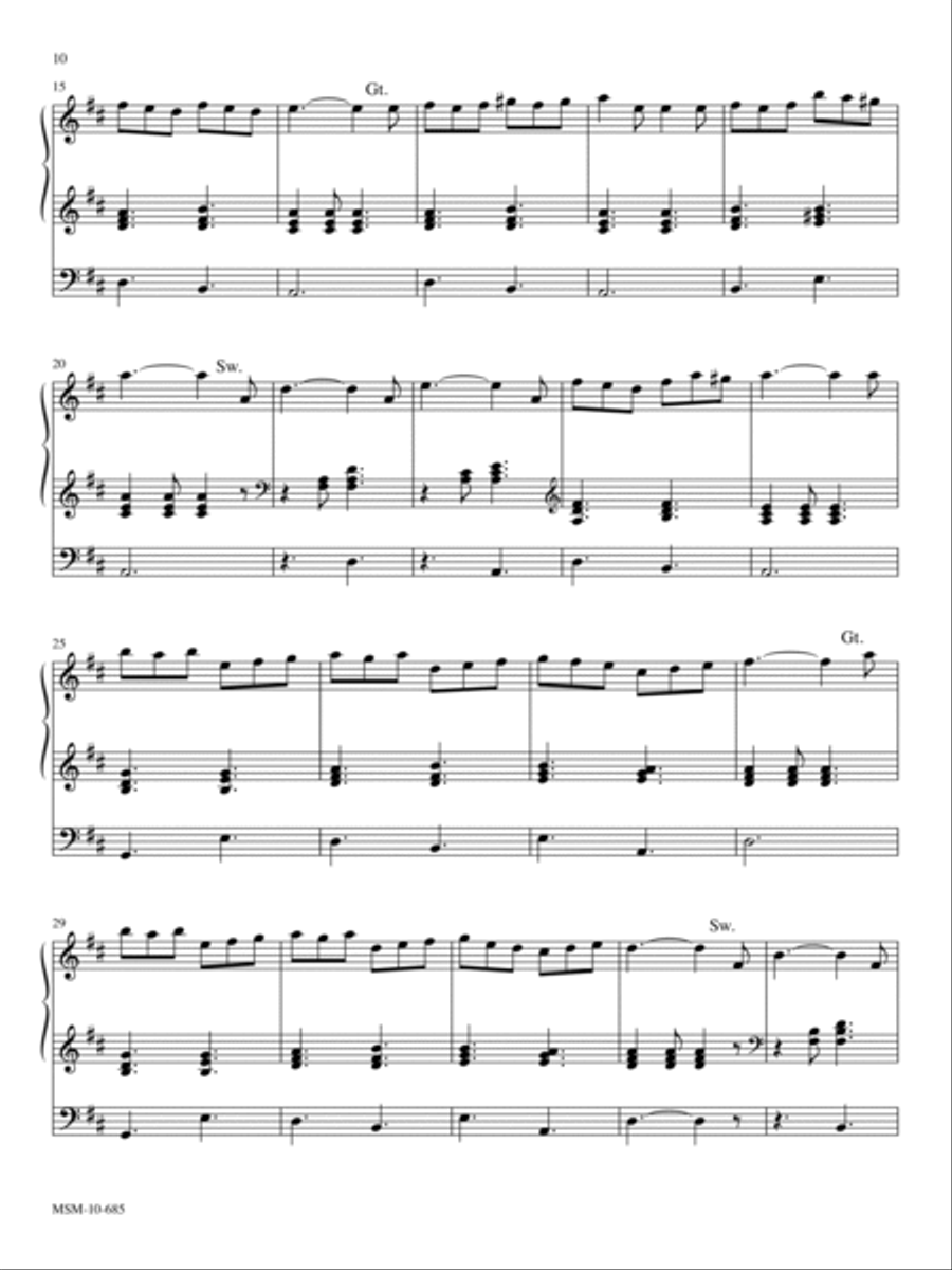 Trumpet tune in d major sale
