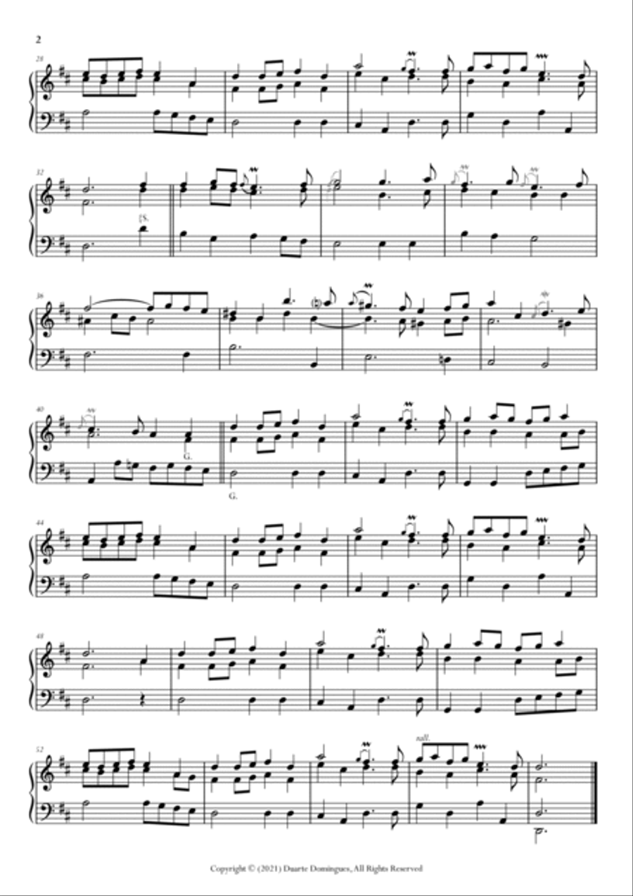 Prelude - Te Deum in D Major, H. 146 Organ Solo scores gallery preview page 4