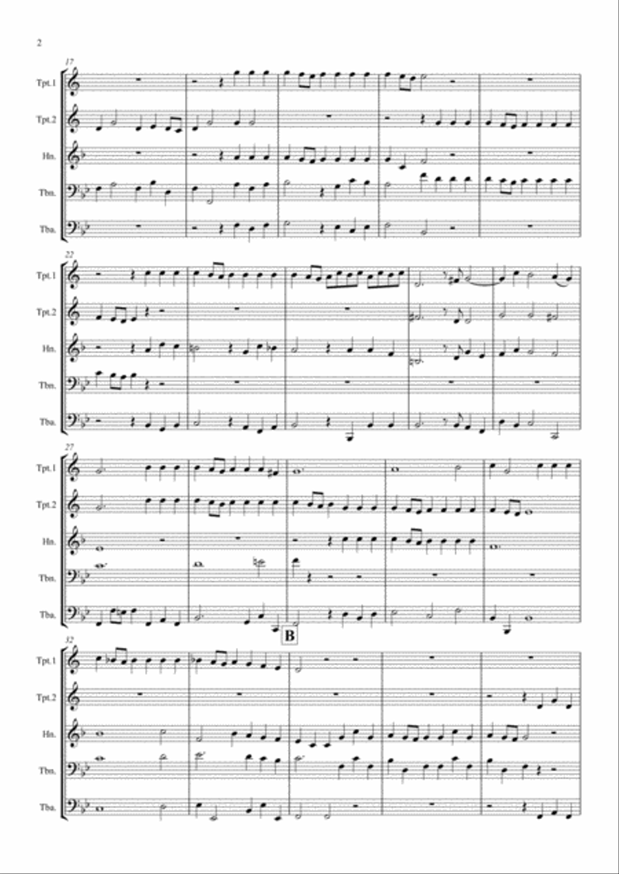 Handel:.Alla Hornpipe from Suite No.1 in F 