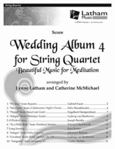 Wedding Album 4 for String Quartet image number null