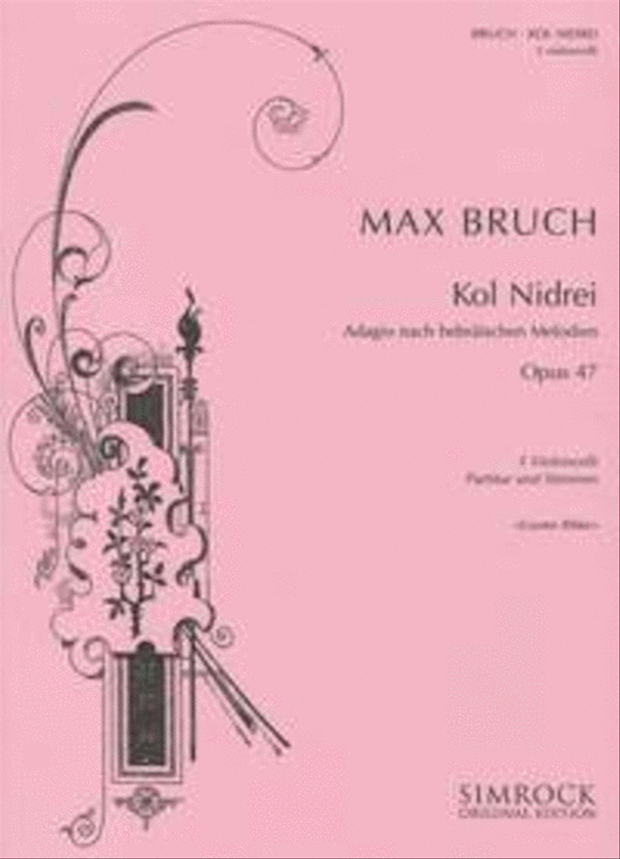 Kol Nidrei Op. 47 Kol Nidrei Op. 47 Cello scores gallery preview page 1