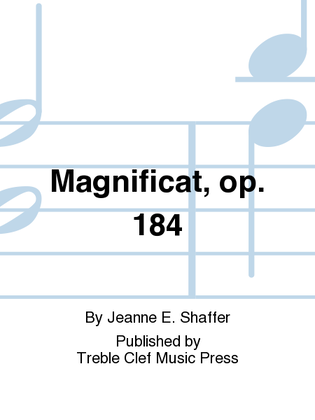Book cover for Magnificat, op. 184
