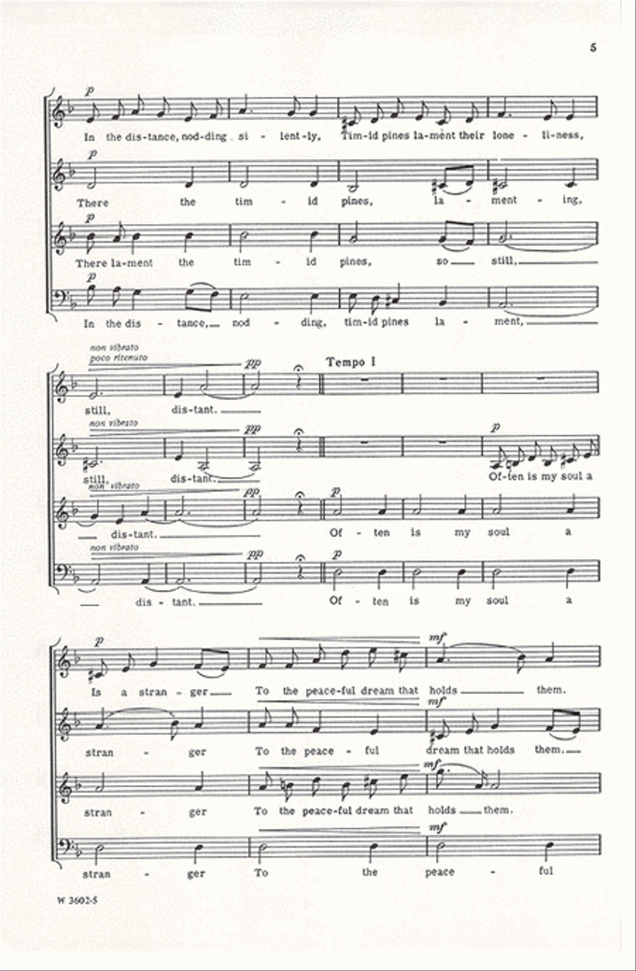 Secret Loveliness Secret Loveliness 4-Part scores gallery preview page 4