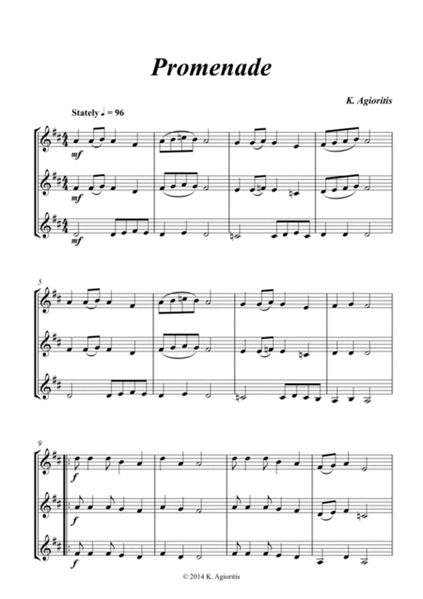 Tunes for Three - Three Easy Trios for Violin - Book 1 image number null
