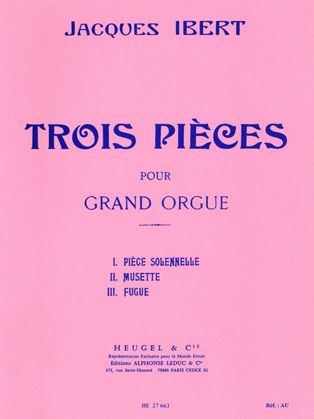 Trois Pieces (organ)