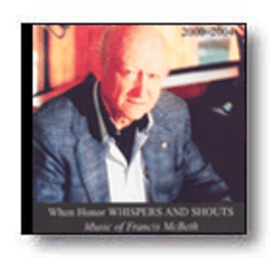 When Honor Whispers and Shouts CD scores gallery preview page 1