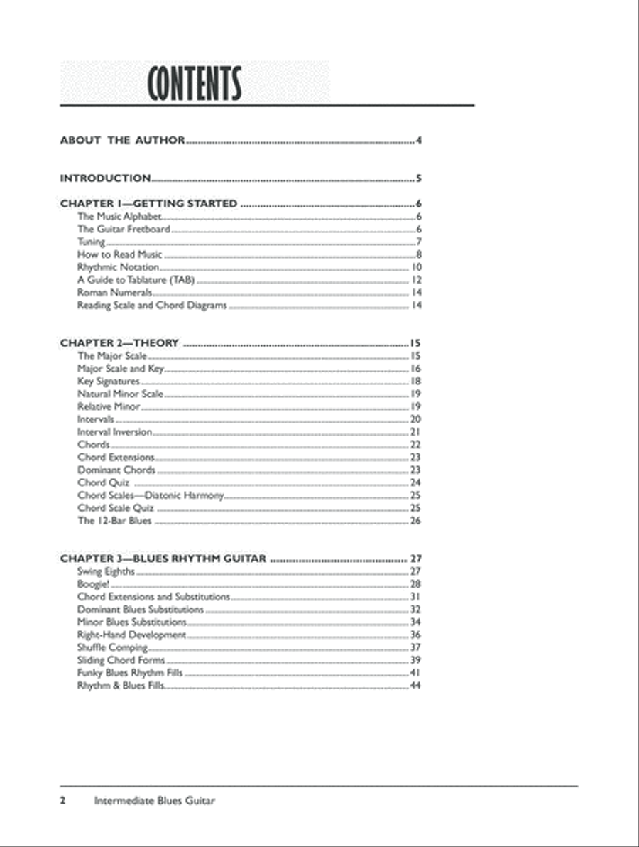 Complete Blues Guitar Method Electric Guitar scores gallery preview page 2