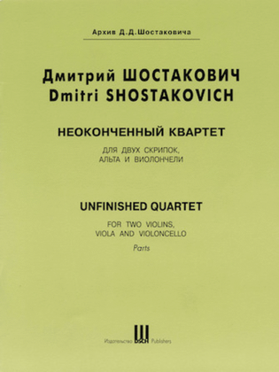 Book cover for Unfinished Quartet