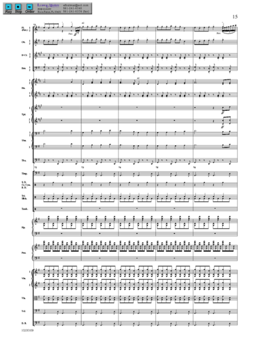 Somerset Overture - Score & Parts
