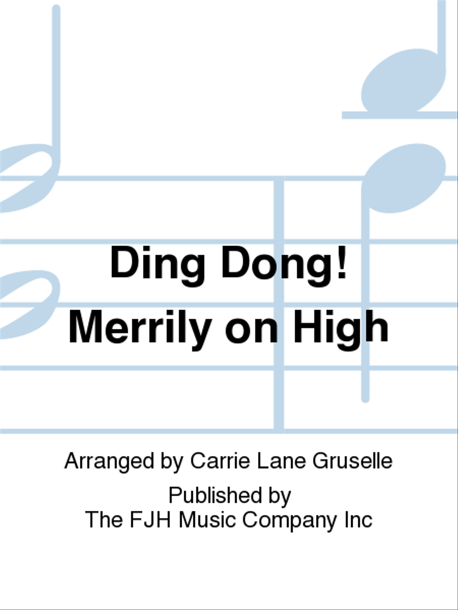 Ding Dong! Merrily on High String Orchestra scores gallery preview page 1