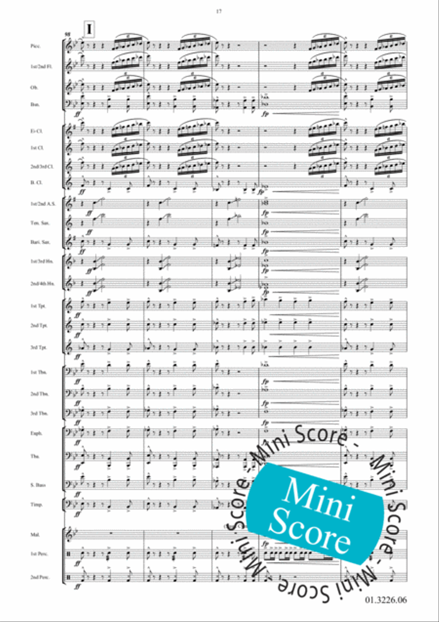 Nanga Parbat Concert Band scores gallery preview page 25