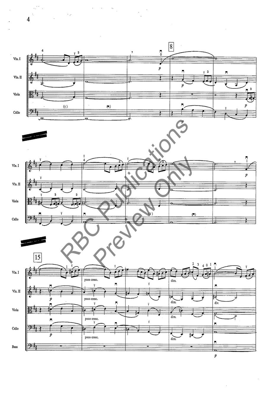 Siegfried Idyll Full Orchestra scores gallery preview page 5