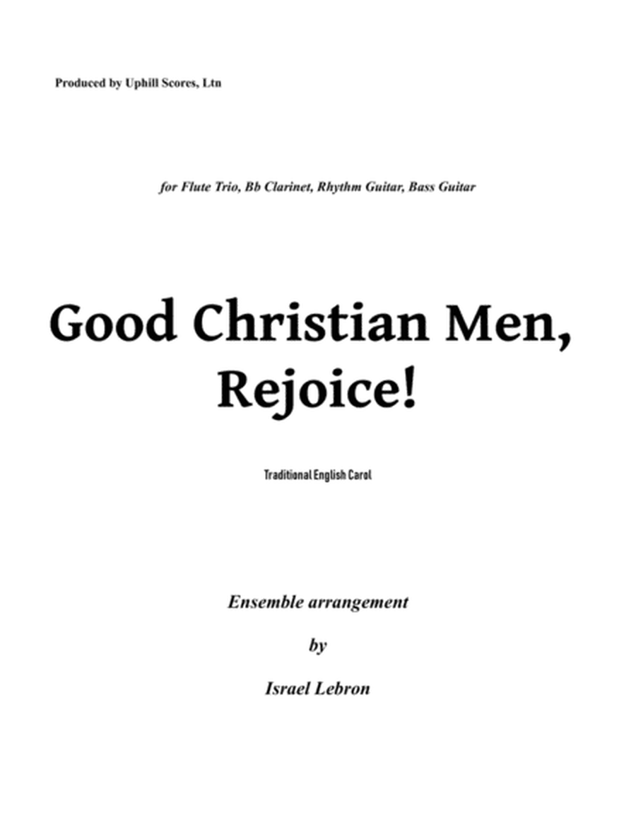 Good Christian Men, Rejoice -Flute Ensemble image number null