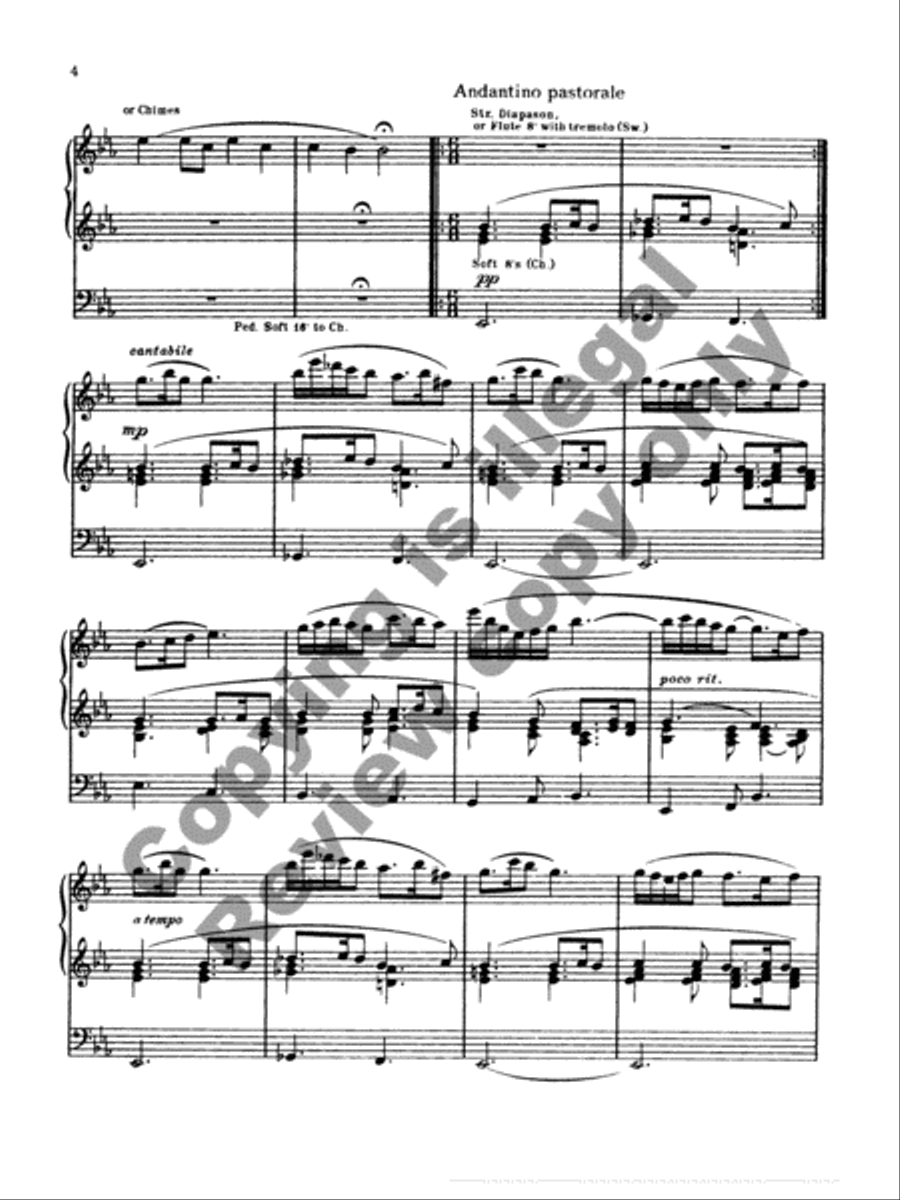 Prelude on Rise Up, Shepherd Organ scores gallery preview page 5