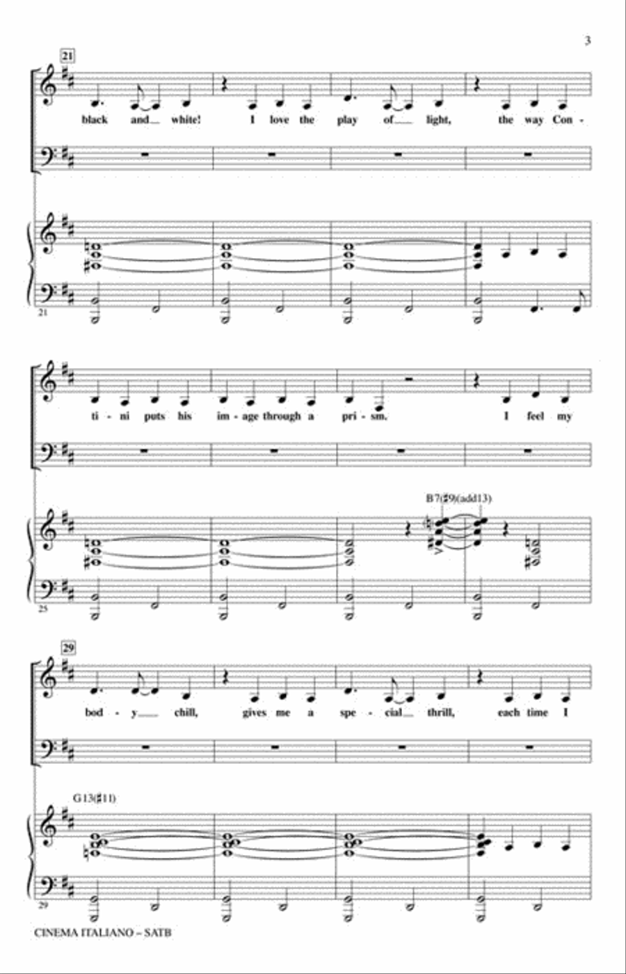 Cinema Italiano 4-Part scores gallery preview page 3