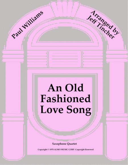 An Old Fashioned Love Song image number null