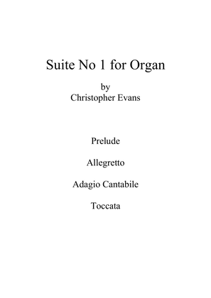 Book cover for Suite No 1 for Organ