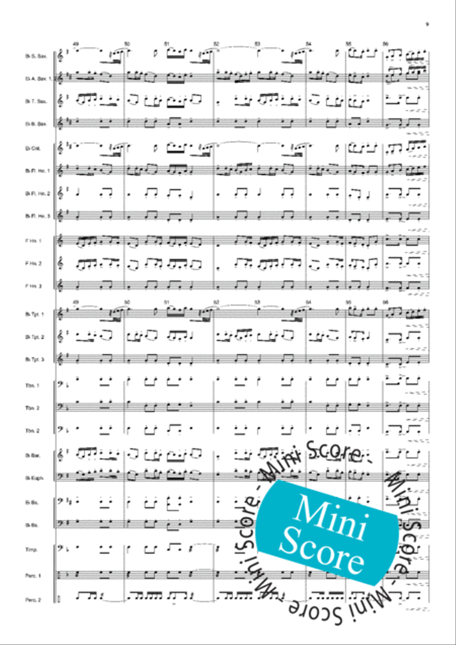Fanfare, Dance and Choral Choir scores gallery preview page 13