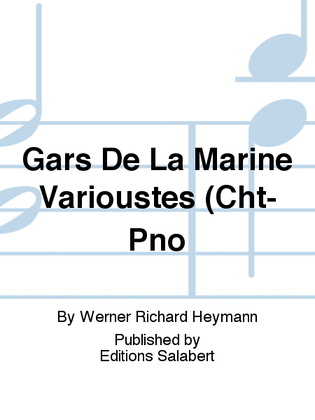 Gars De La Marine Varioustes (Cht-Pno